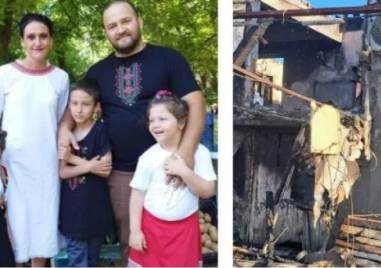 „Гледахме как къщата ни гори в 3 през нощта“ - семейство с три деца остана без дом