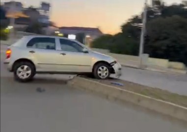 Пиян шофьор самокатастрофира в Асеновград