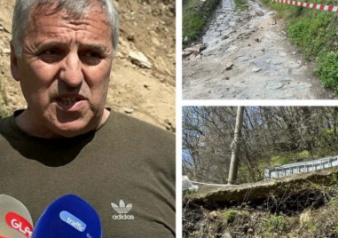 Жители на Бачково: Дойде водата и помете всичко по пътя си ВИДЕО+СНИМКИ