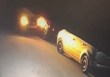 Камери заснеха бягство след катастрофа в Ягодово