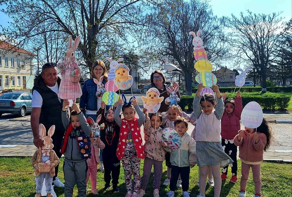 Децата на Община Марица сътвориха празнична украса и дух в навечерието на Възкресение Христово