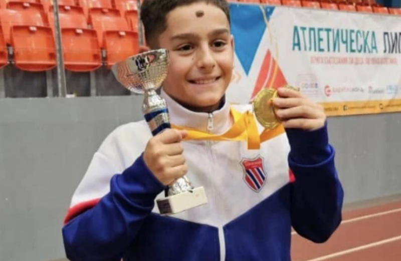 11-годишният Петър - новата надежда за българската лека атлетика