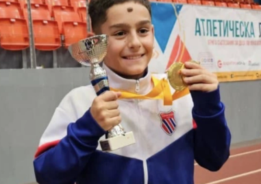 11-годишният Петър - новата надежда за българската лека атлетика