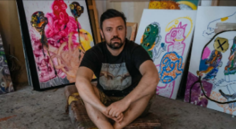 Един ден, един артист, три локации: Константин Константинов превзема Пловдив с нови творби и три изложби