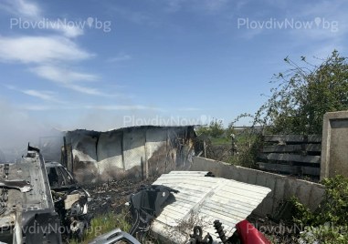 Земеделец причинил пожара, обхванал моргата на Околовръстното ВИДЕО