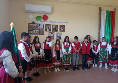 Деца от село Чалъкови почетоха с много инициативи 150 г. от Априлската епопея