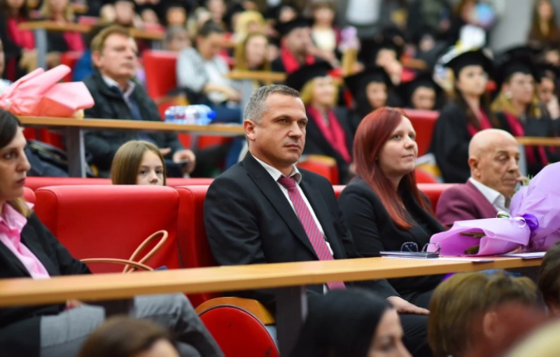 Иван Стоянов - гост на тържествената промоция на дипломантите от Факултета по обществено здраве