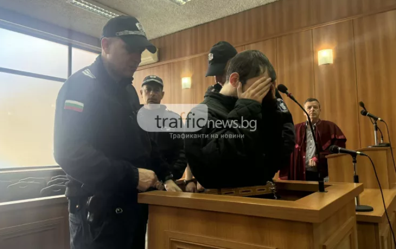 Окован в белезници изправиха на съд Мартин, убил и разчленил баща си