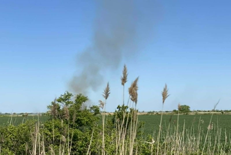 Пожар пламна на Околовръстното