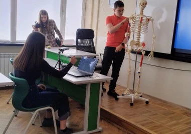 Откриха нов STEM център в Спортното училище на Пловдив