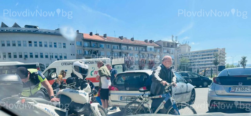 Блъснат е пешеходец на колелото на Централна гара