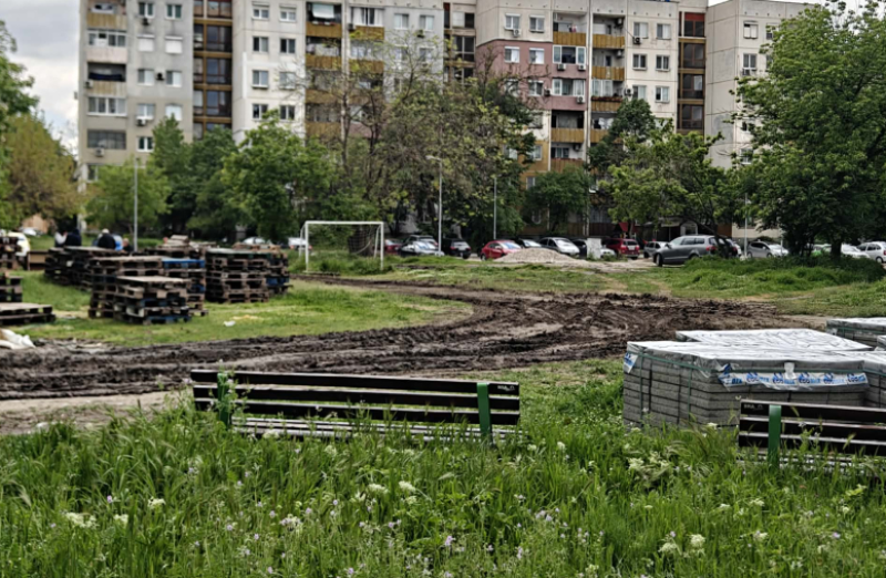 Унищожено игрище и спорно озеленяване ядосаха пловдивчани, градските власти: всичко ще е наред