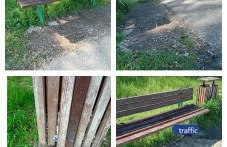 Фасове до пепелниците и семки под пейките: Грозната гледка на Гребната база СНИМКИ