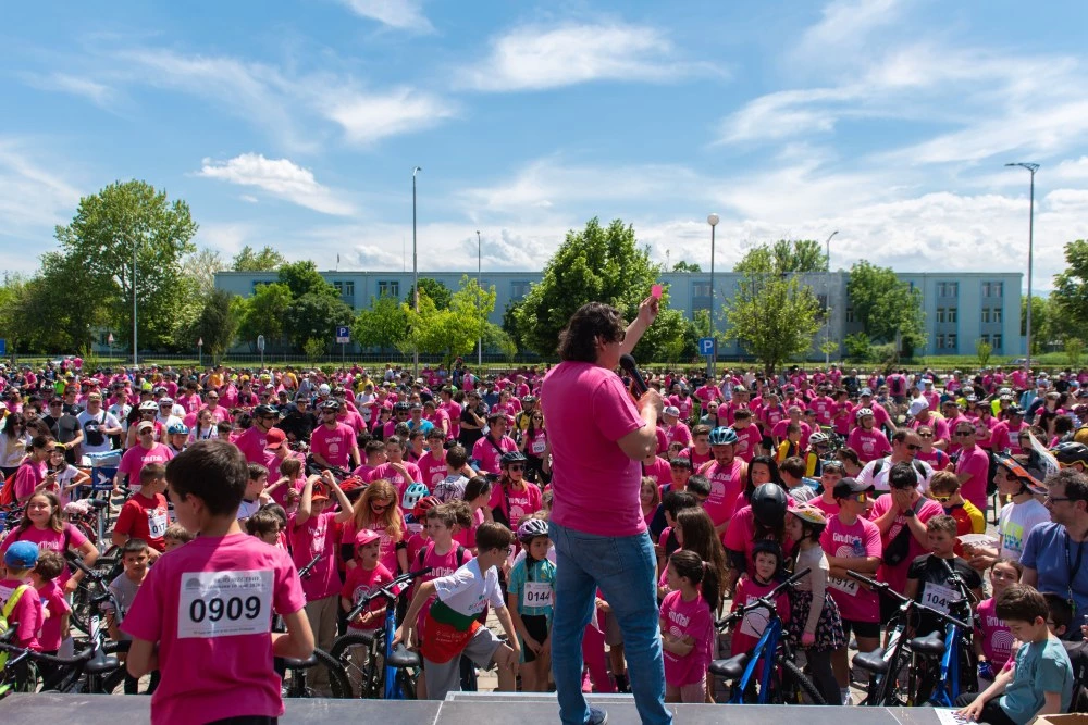Хиляди се включиха във велошествието по маршрута на Giro d’Italia в Пловдив