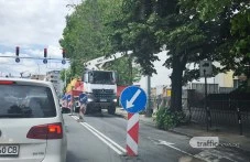 Затруднено е движение на ключово кръстовище в Пловдив