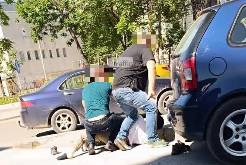 Зрелищен арест! Закопчаха дилър край училище в Тракия