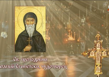 Преподобни Висарион египетски чудотворец  почита Църквата днес