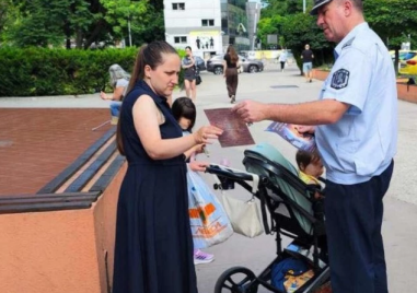 Пловдивската полиция с кампания срещу наркотиците сред децата