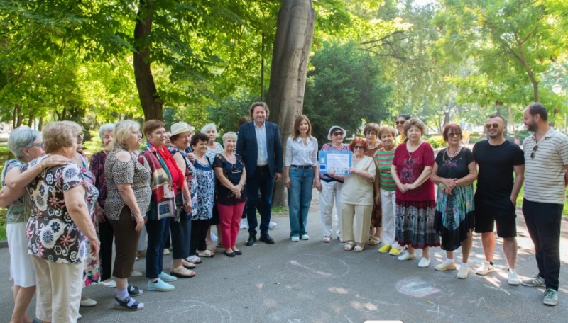 Спортуващи дами от Пловдив вдъхновяват гости от Италия и Северна Македония
