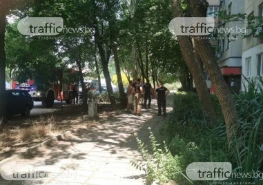 Газова бутилка избухна в блок в „Тракия“, пожарни и линейка са на място