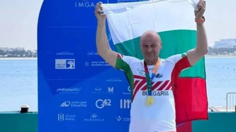 Пловдивчанинът Стойчо Славов с двоен триумф на Световно по кану-каяк за ветерани