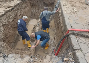 Дни след голямата авария: Голяма част от Пловдив отново е без вода