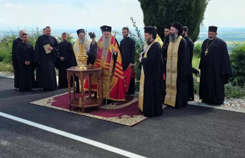 Ремонтираха пътя към Мулдавския манастир край Асеновград