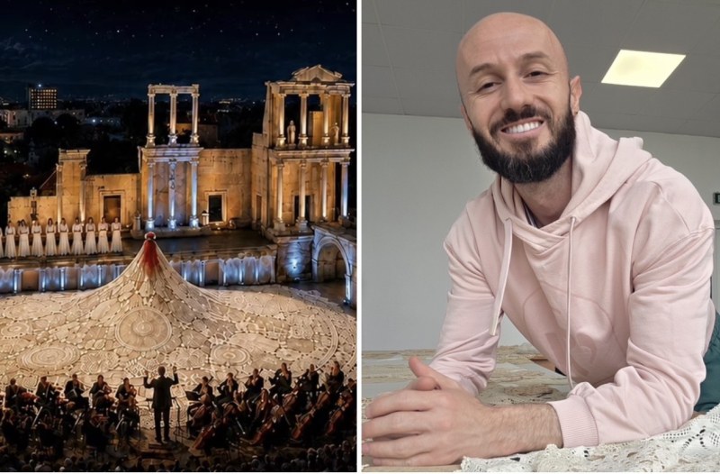 Най-голямата рокля в България ще бъде показана на Античния театър
