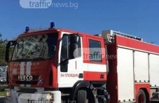 Късо съединение в бойлер подпали апартамент в Пловдив, мъж пострада
