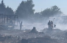 Какво остави след себе си пожарът край Асеновград СНИМКИ