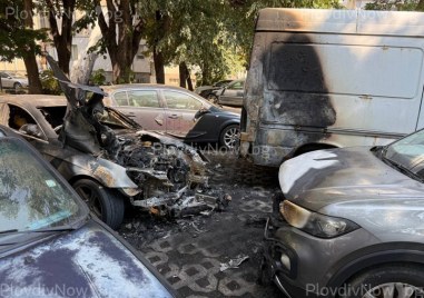 Нова версия за пожара, засегнал 6 коли в Кючука