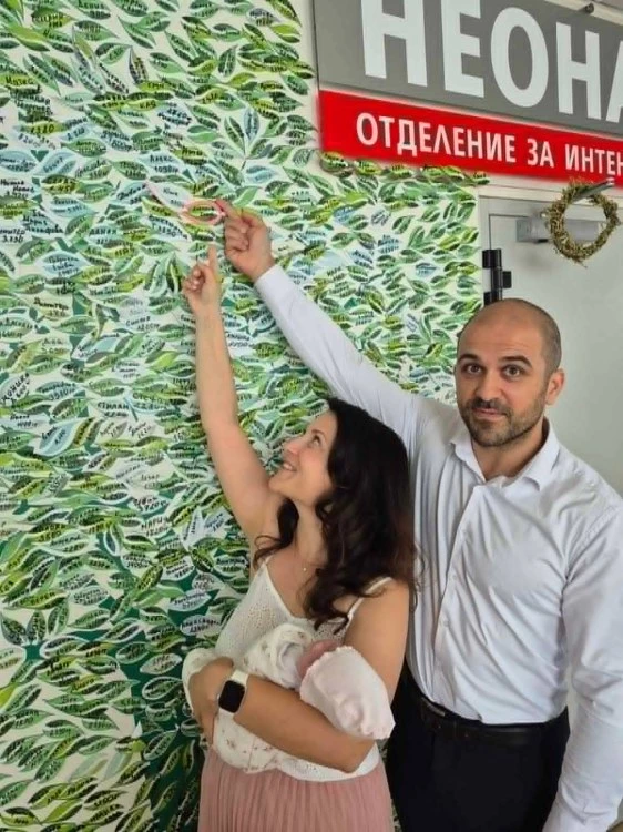 Родена 610 грама: Анабел се прибира у дома след повече от три месеца в болница „Селена“ СНИМКИ
