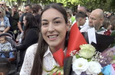 „Вълнението е огромно“: Първият звънец в СУ „Св. св. Кирил и Методий“ ВИДЕО