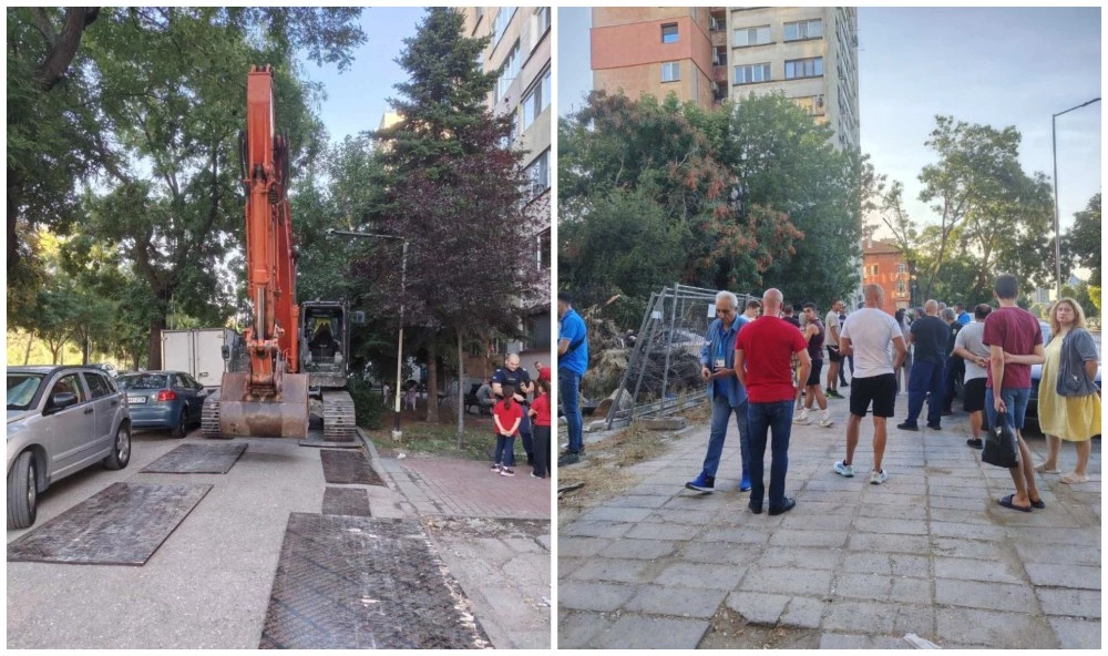 След живата верига пред багерите на Марица: Пловдивчани излизат на протест пред общината