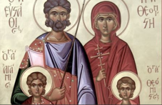 Великомъченик Евстатий и семейството му почита Църквата днес