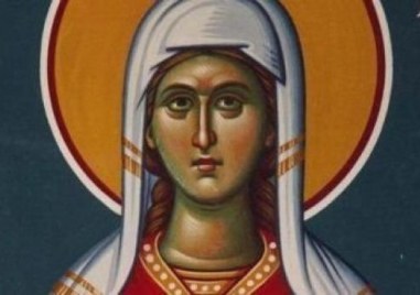 Първата мъченица сред жените християнки почита Църквата днес