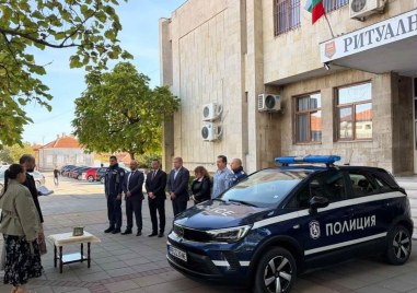 Община Кричим дари нов автомобил на полицията за по-добра сигурност и обществен ред