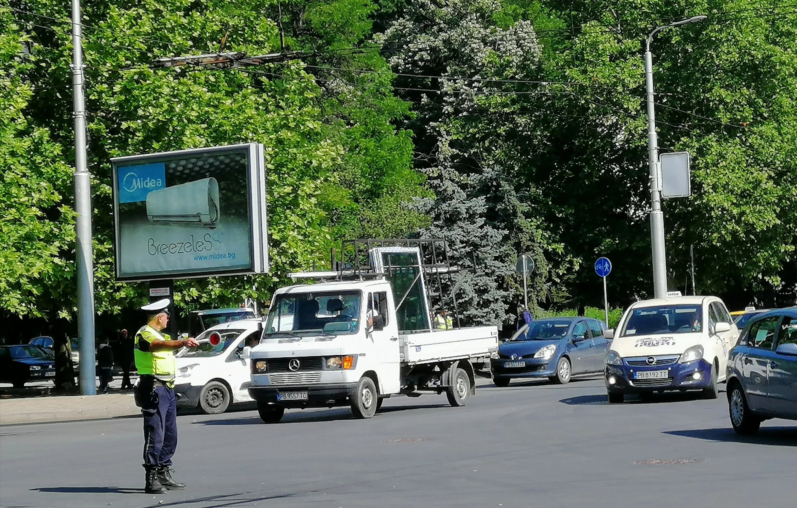 За седмица: Кръстовища в Пловдив ще бъдат регулирани от полицай