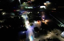 Голям пожар пламна в Коматево