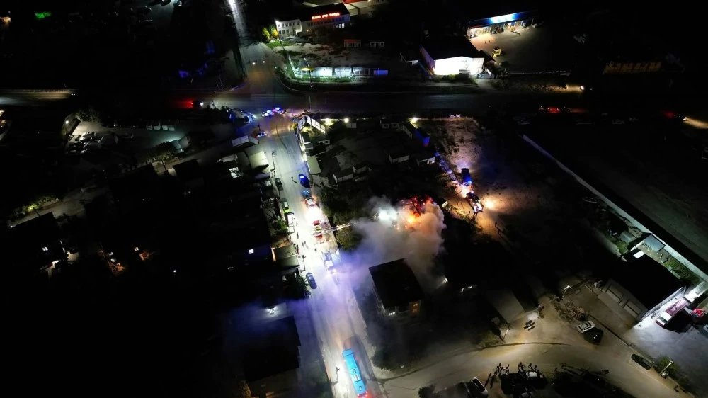 Голям пожар пламна в Коматево