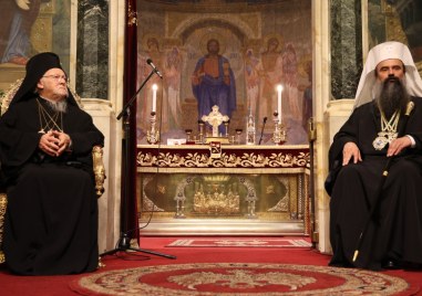 Вселенският патриарх Вартоломей и българският Даниил отслужиха обща литургия в Рилския манастир
