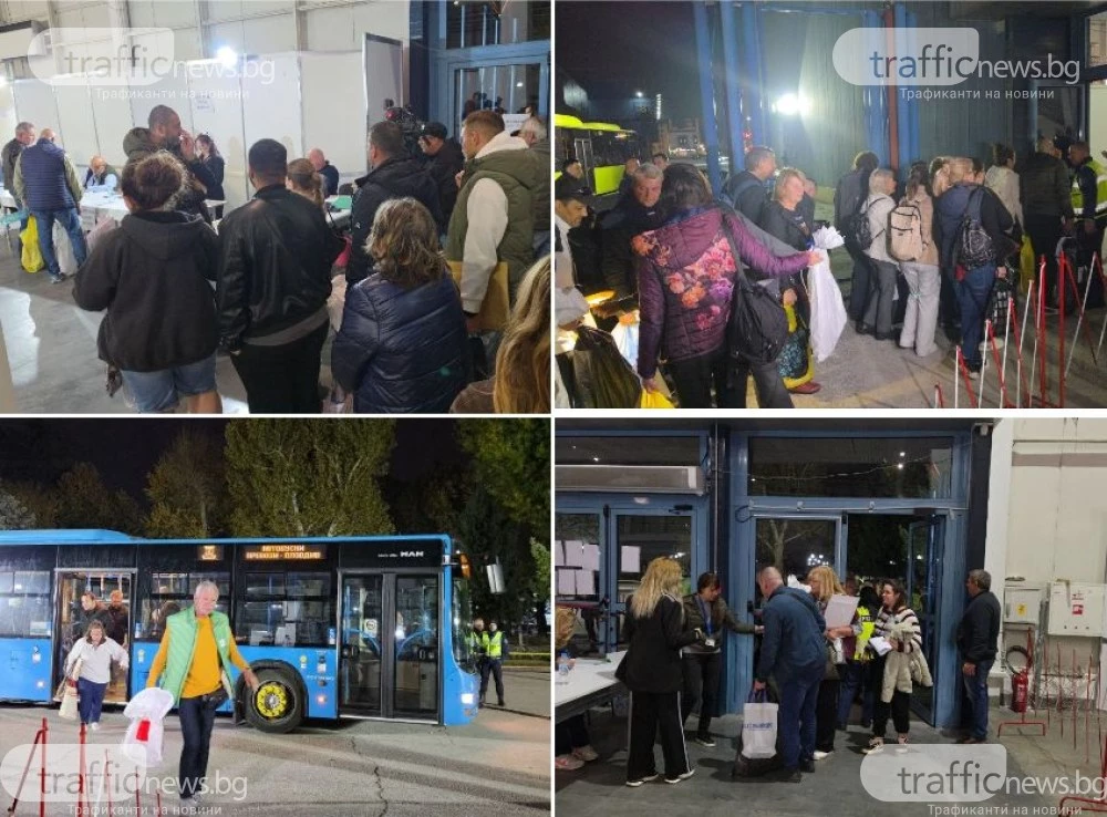Първите бюлетини са в Панаира, председатели на СИК: Чакахме повече време автобуса, отколкото обработихме книжата ВИДЕО